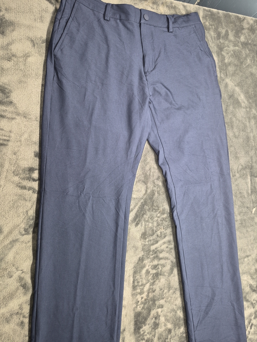 Greg Norman Pants Golf Mens 32x30 Straight Leg Lightweight Pockets Stretch Blue